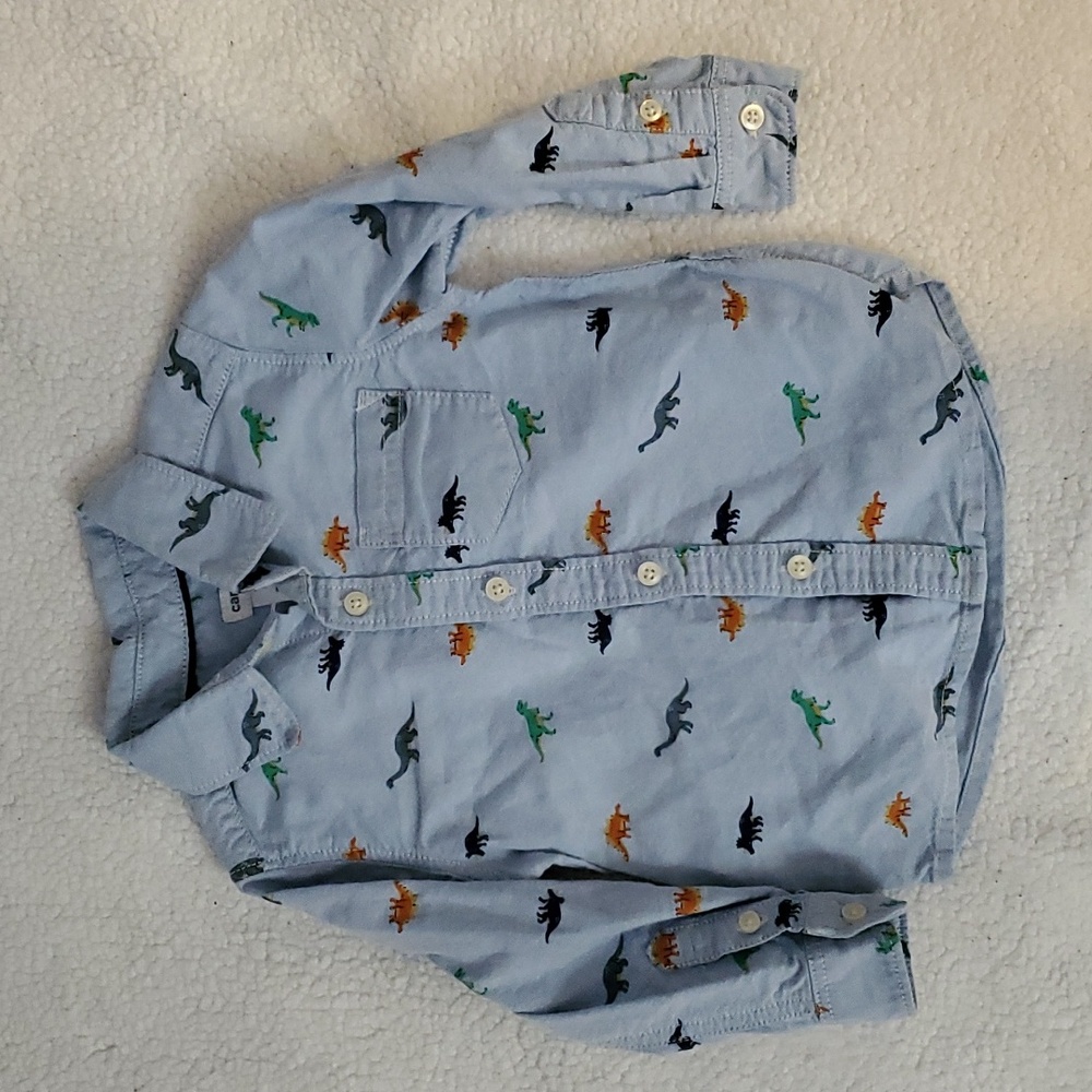 Carter's Dino Button Down